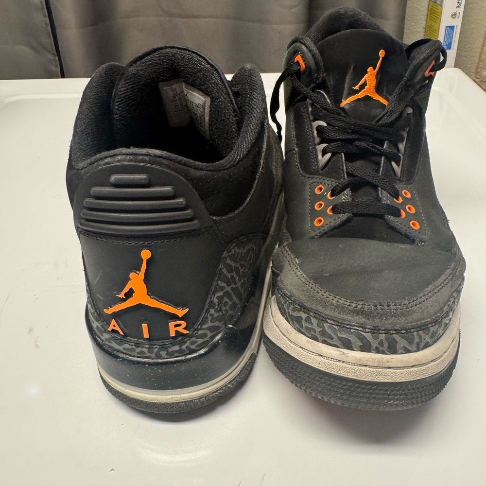 Jordan Athletic Shoes - Black and Orange